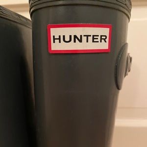 Hunter rain boots